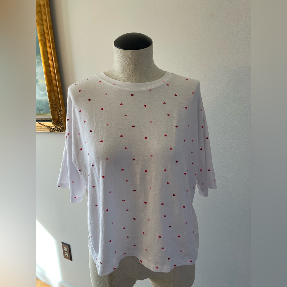 Nicole Miller Heart T-Shirt